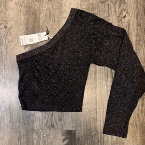 BCBG One Shoulder top